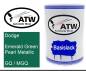 Preview: Dodge, Emerald Green Pearl Metallic, GQ / MGQ: 500ml Lackdose, von ATW Autoteile West.